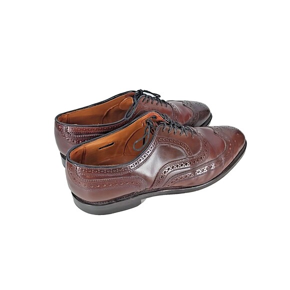 Allen Edmonds Cambridge wingtips 8685 Shell Cordovan 10.5 Oxford dress shoes use main image 7
